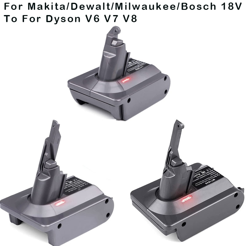For Makita/Dewalt/Milwaukee/Bosch 18V Lithium Battery Adapter Converte –  Cotton Trading Company