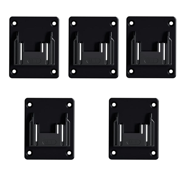 5pcs Wall Mount Machine Storage Rack Electric Tool Holder Bracket Fixing Devices Fit For Makita Bosch Dewalt Milwaukee Tool Base